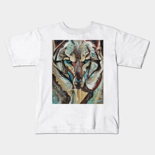 Alpha - Wolf Art Kids T-Shirt